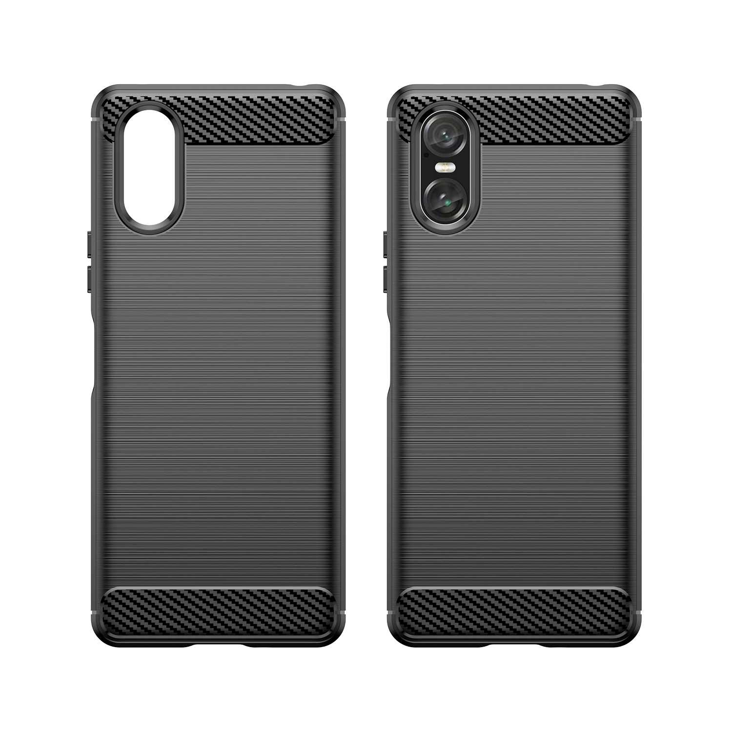 Spacecase Carbon Xperia 10 VI black
