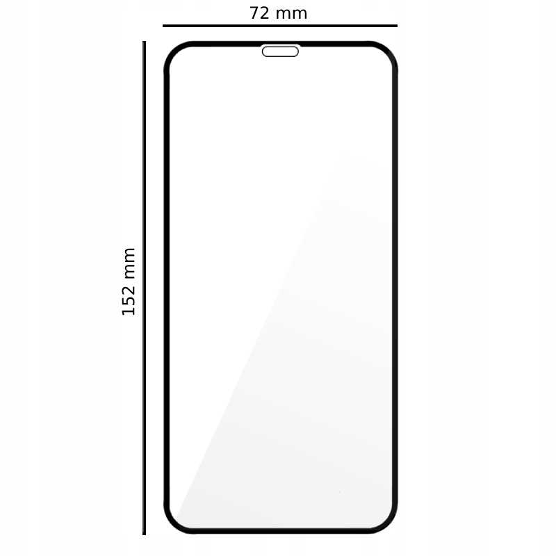 Spacecase Glass 5D iPhone XS Max / 11 Pro Max