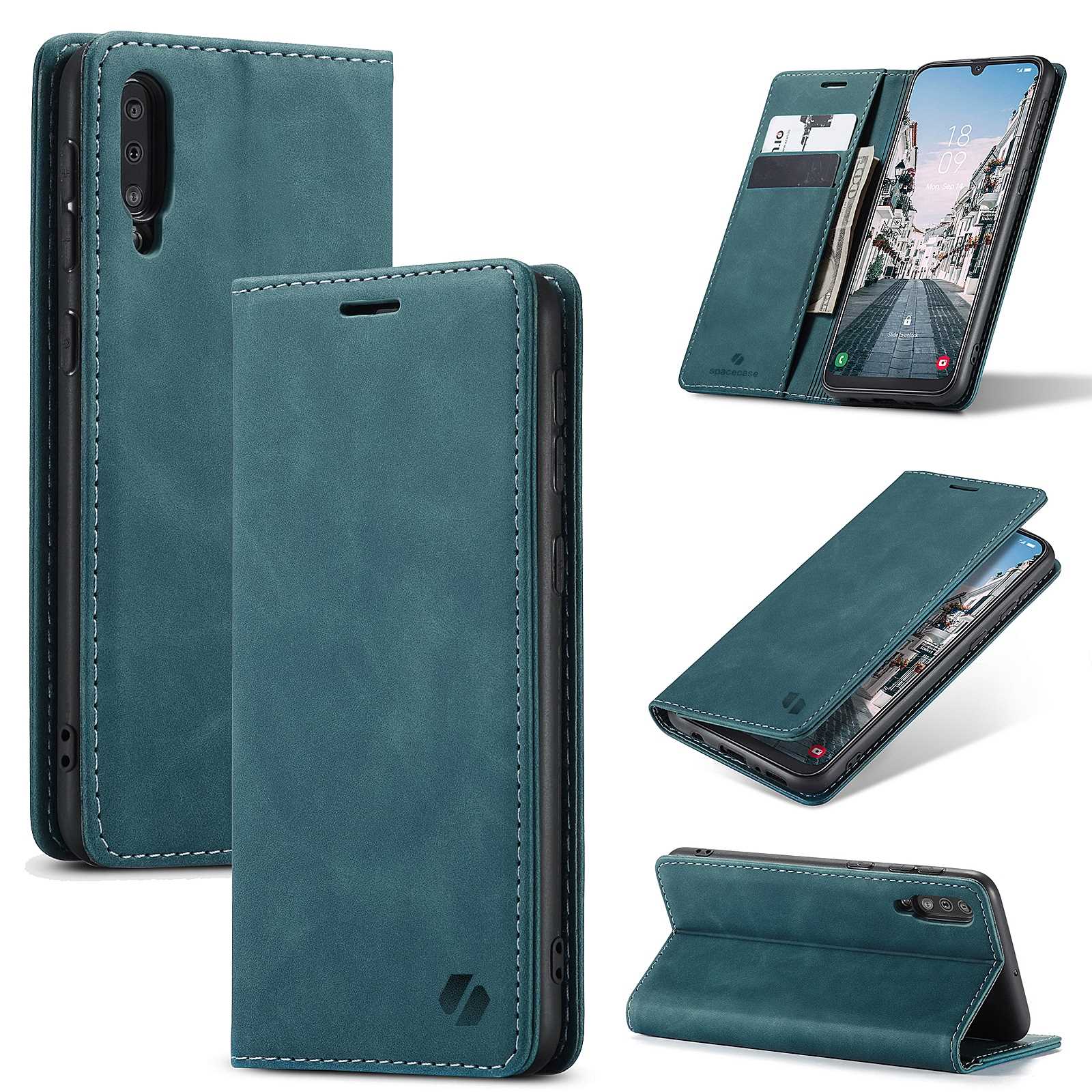 Spacecase Wallet Galaxy A50 Blue
