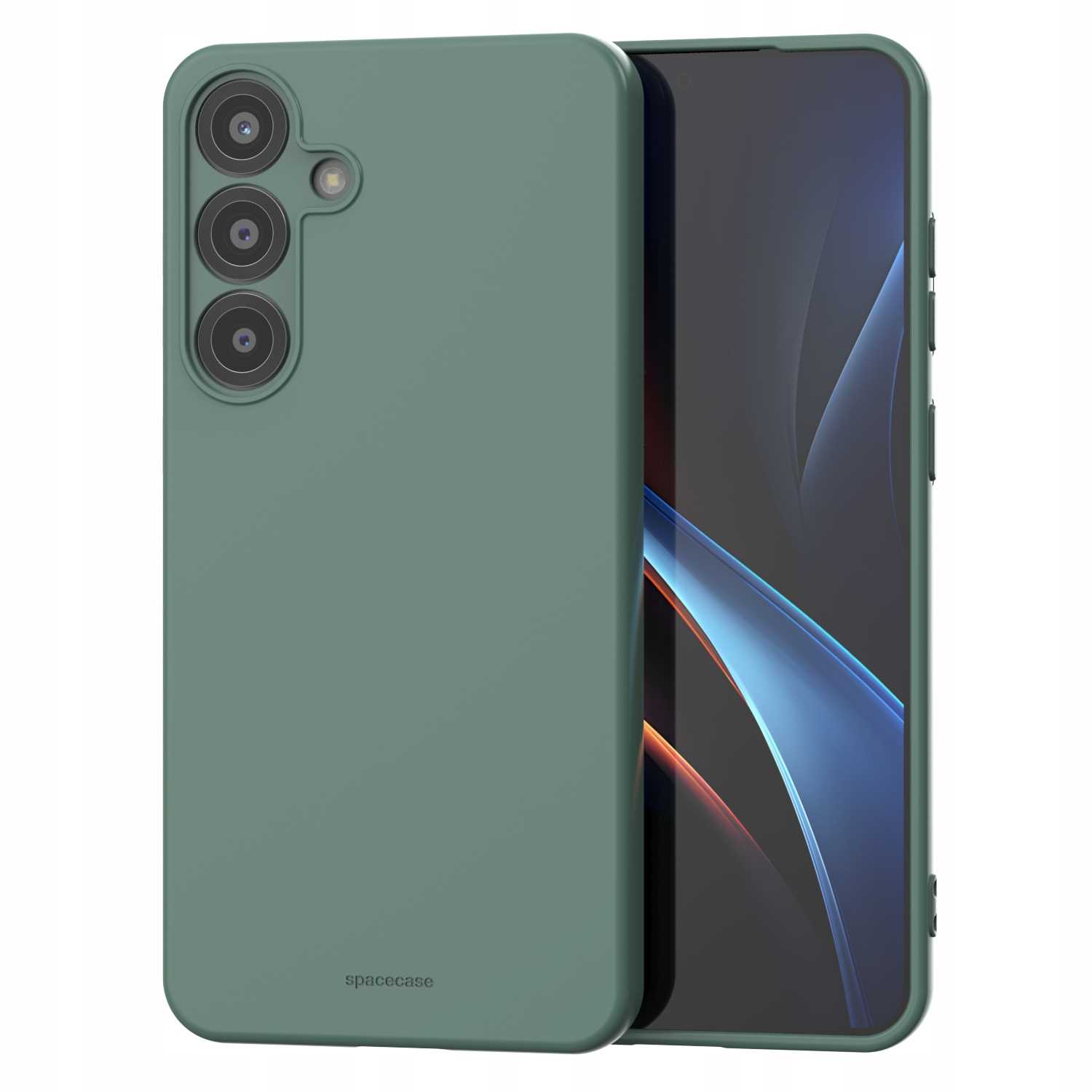 Spacecase Silicone Case 3.0 Galaxy S25+ dark green