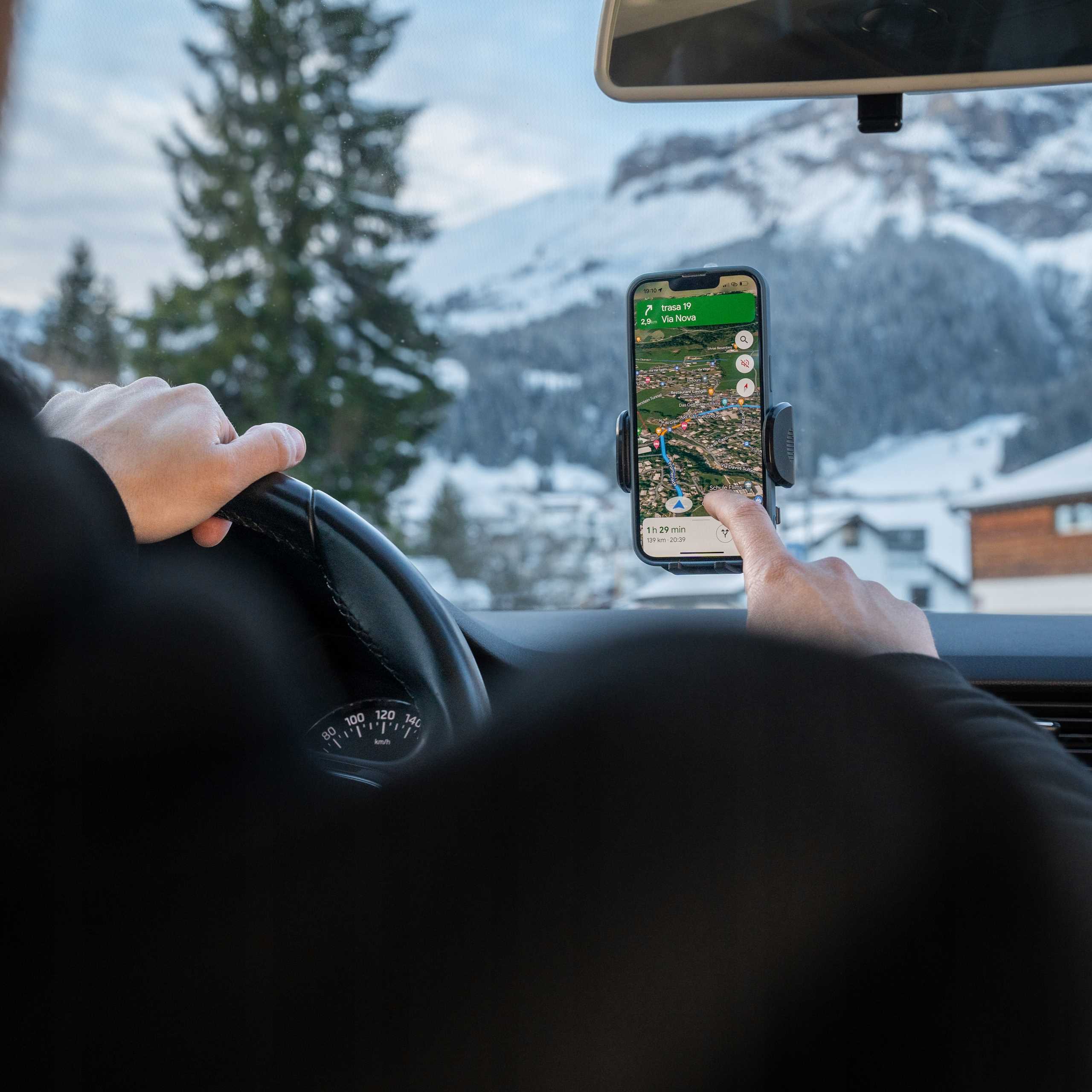 Spacecase Car Holder Sc17 Universal Dash/Windshield Black