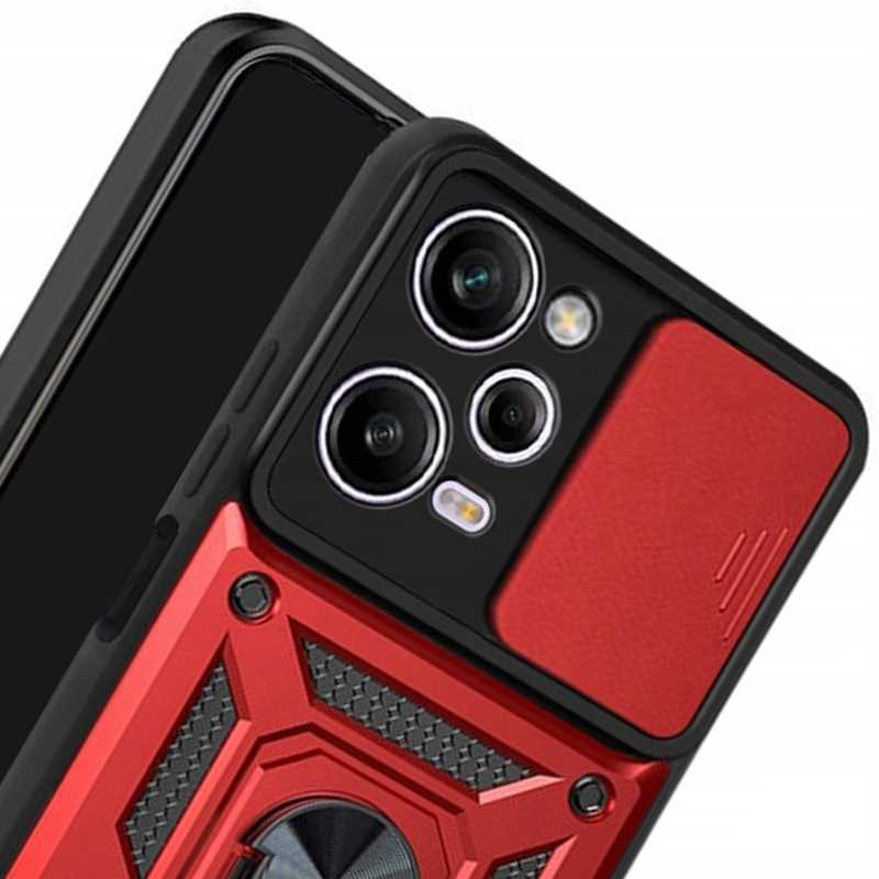 Spacecase Camring Poco X5 Pro/Note 12 Pro Red