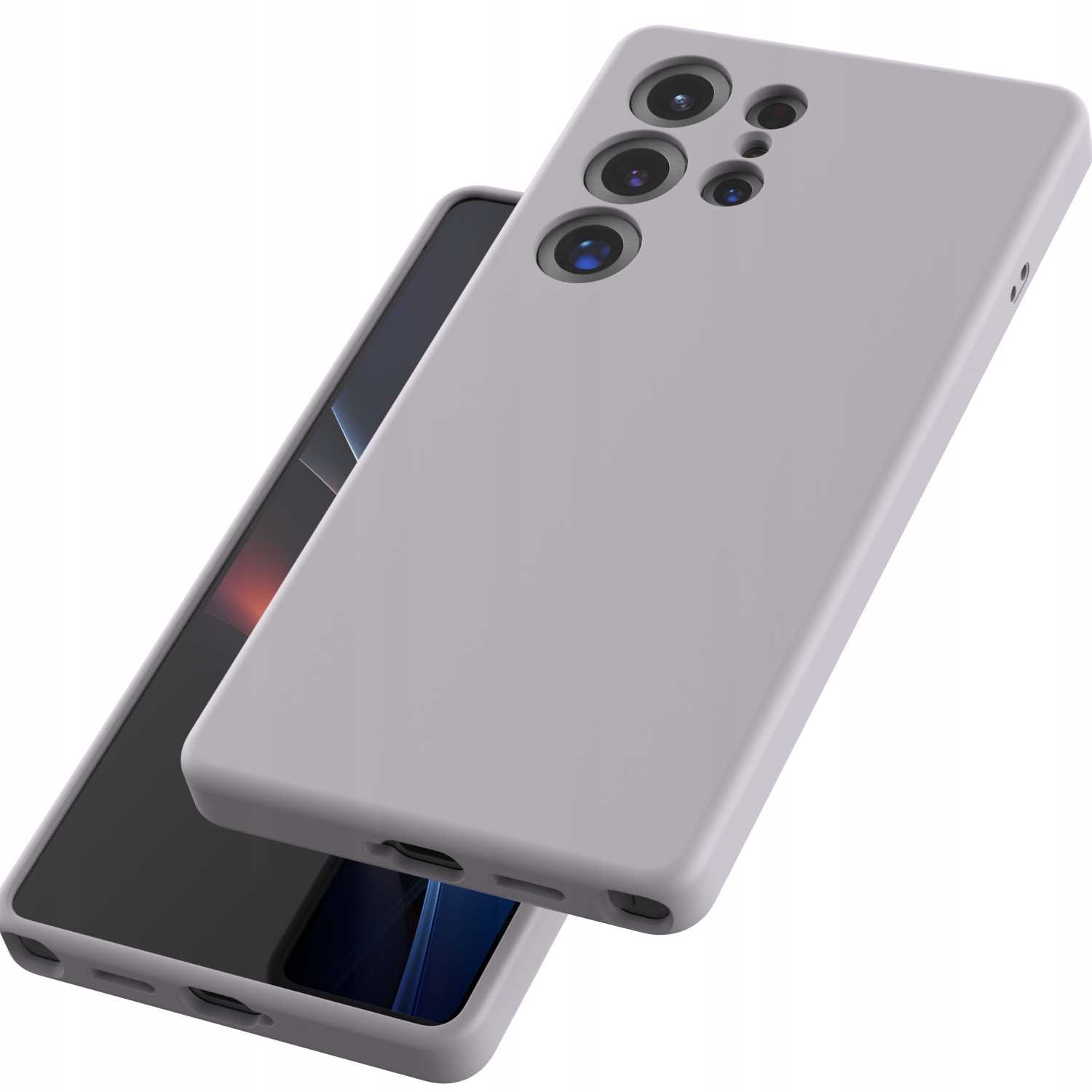 Spacecase Silicone Mag Galaxy S25 Ultra Light Purple