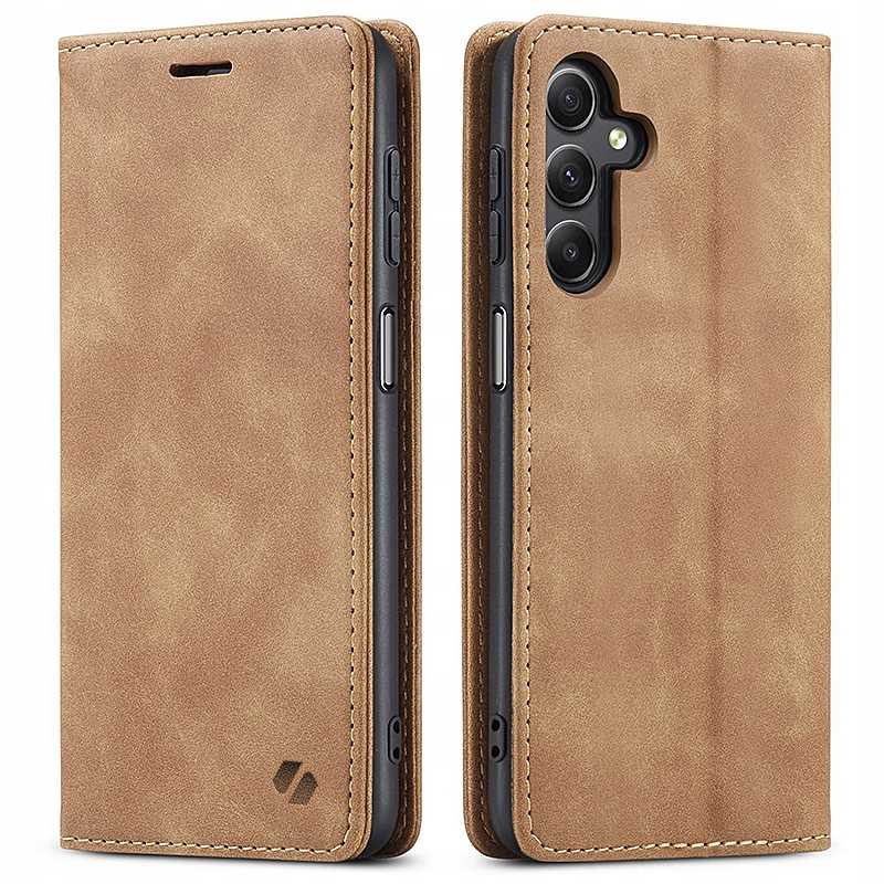 Spacecase Wallet Galaxy A25 5G Light Brown