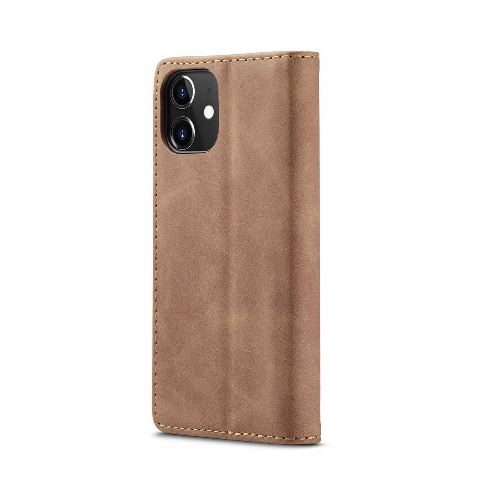 Spacecase Wallet iPhone 12 Mini light brown