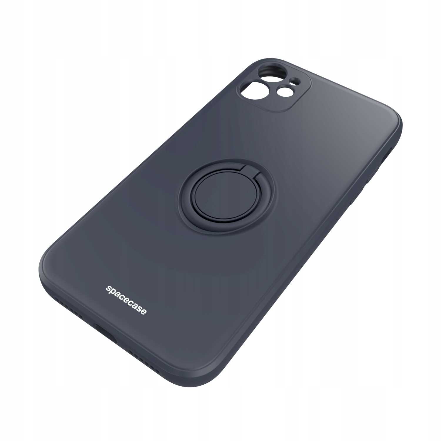 Spacecase Silicone Ring Iphone 11 Black