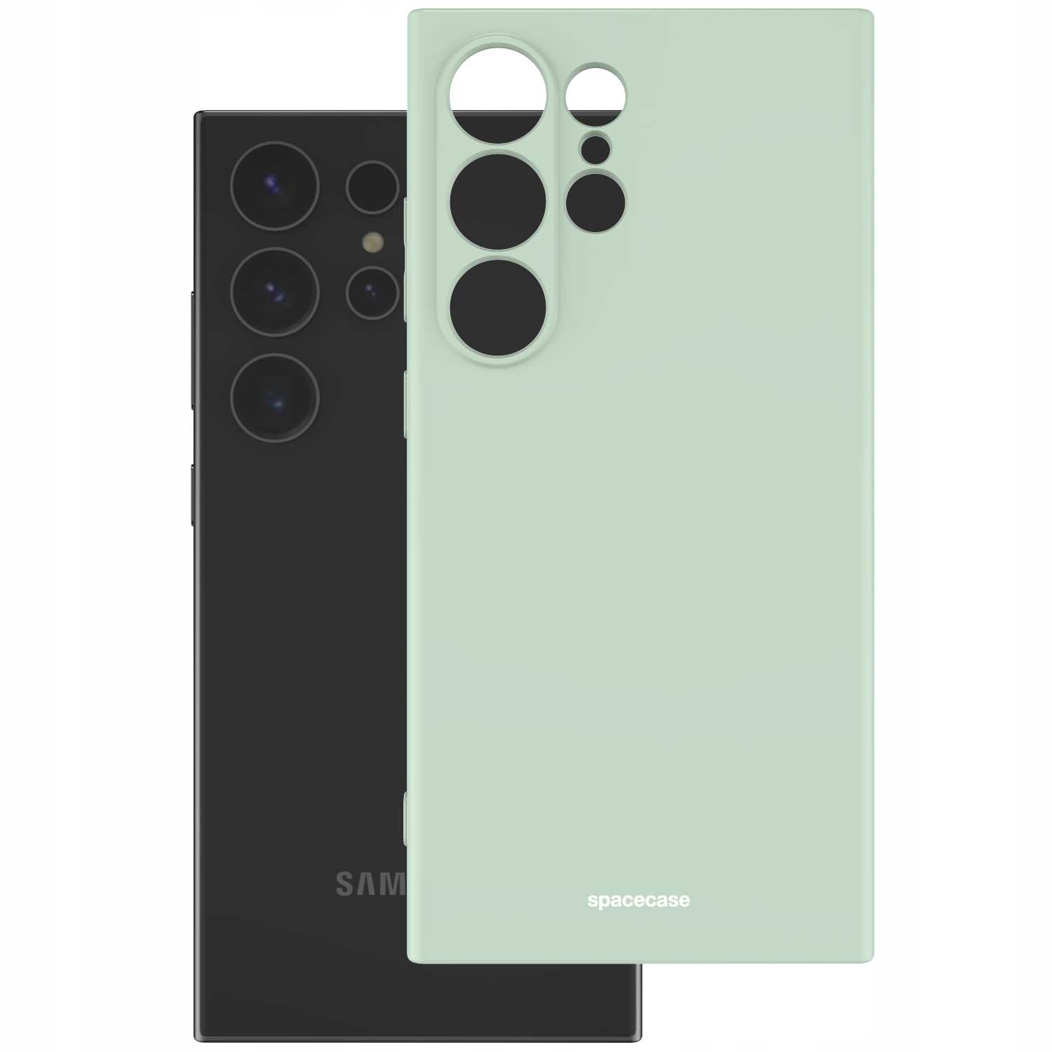 Spacecase Silicone Case Galaxy S24 Ultra Mint