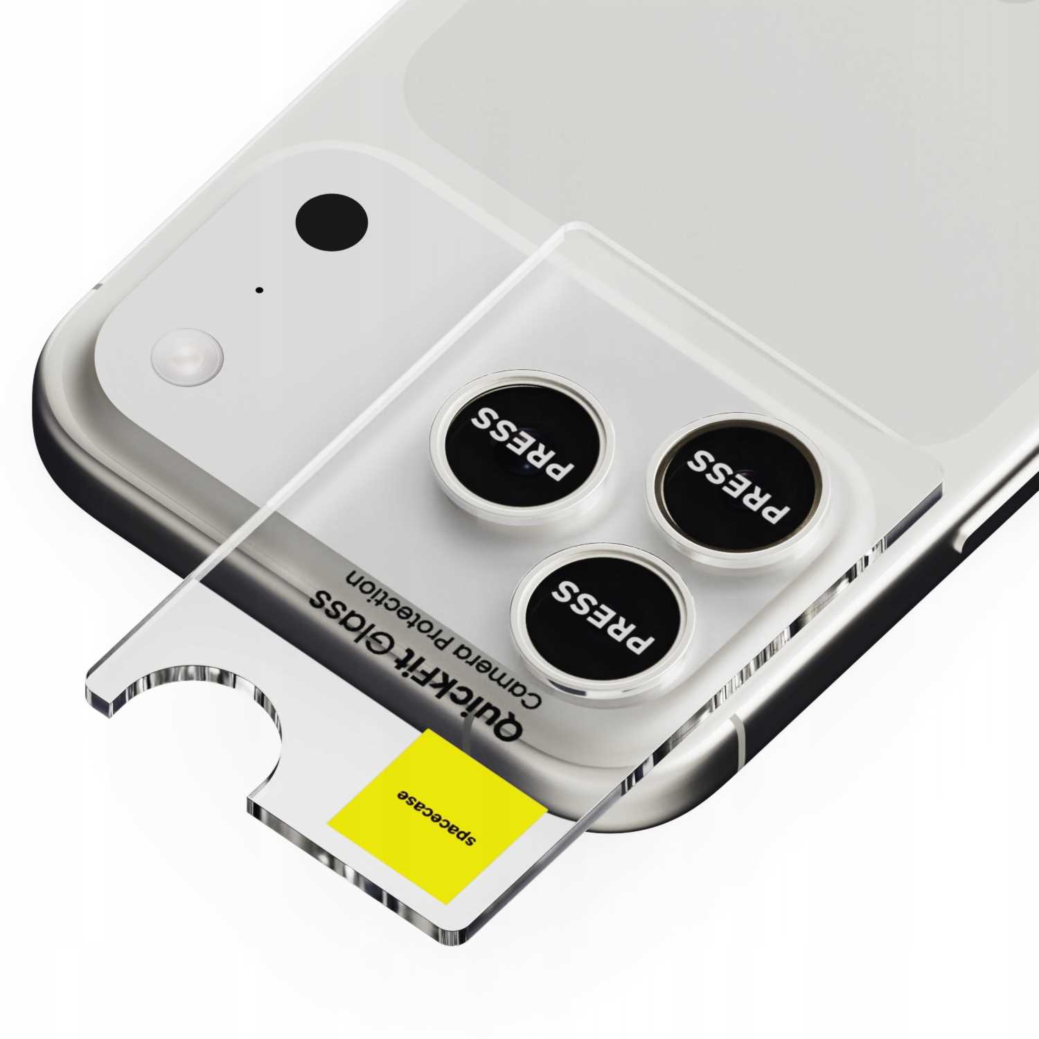 Spacecase Quickfit Camera iPhone 17 Pro / 17 Pro Max silver