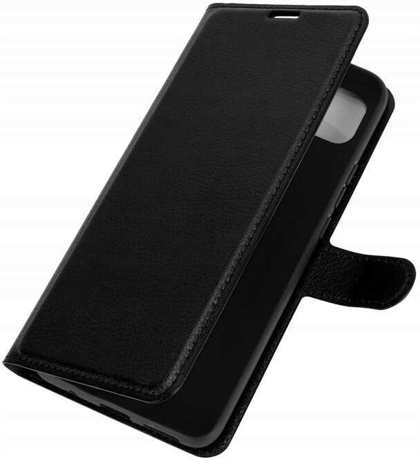 Litchi Moto G9 Power Czarny