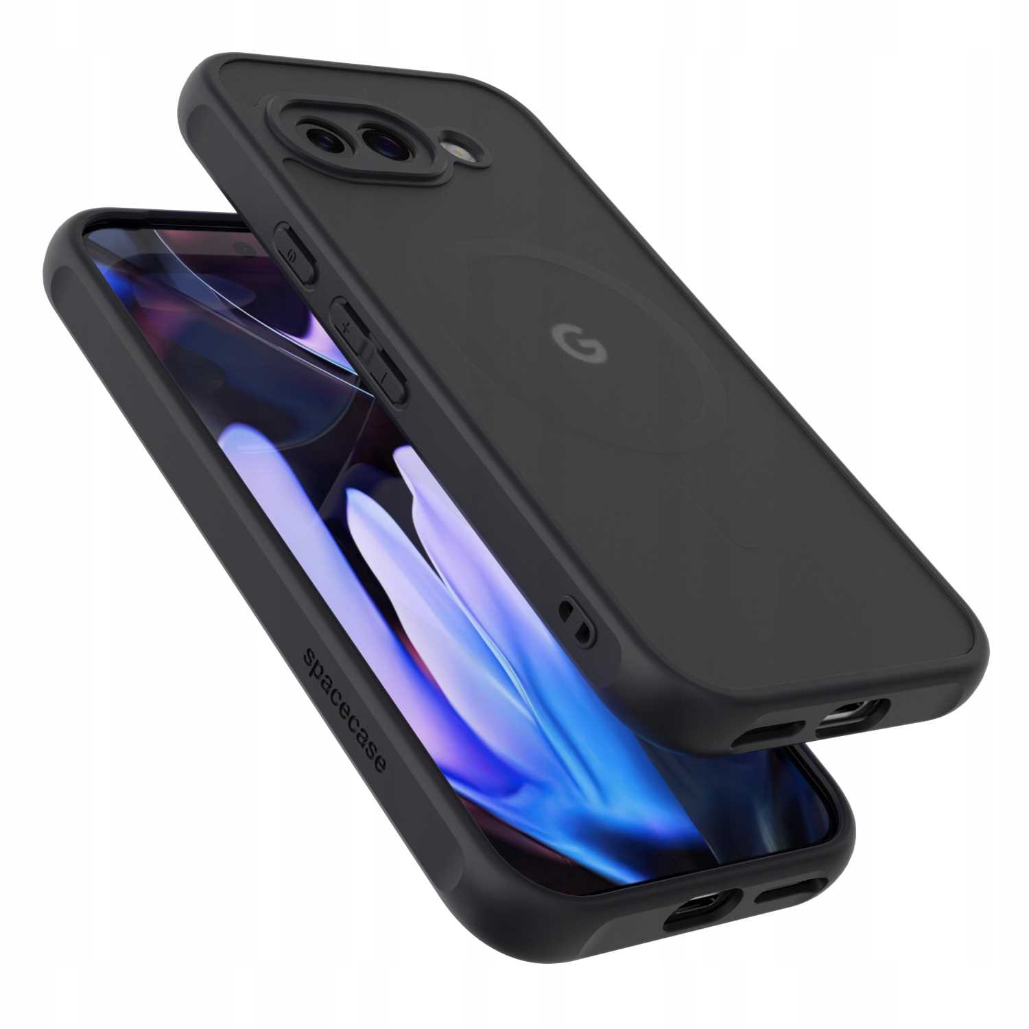 Spacecase Hybrid Mag Google Pixel 9A black
