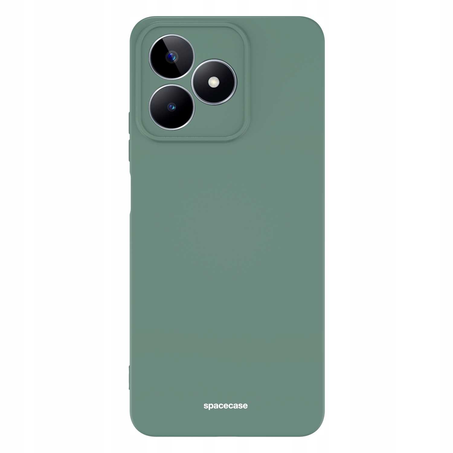 Spacecase Silicone Case Realme C51/C53/Note 50 dark green