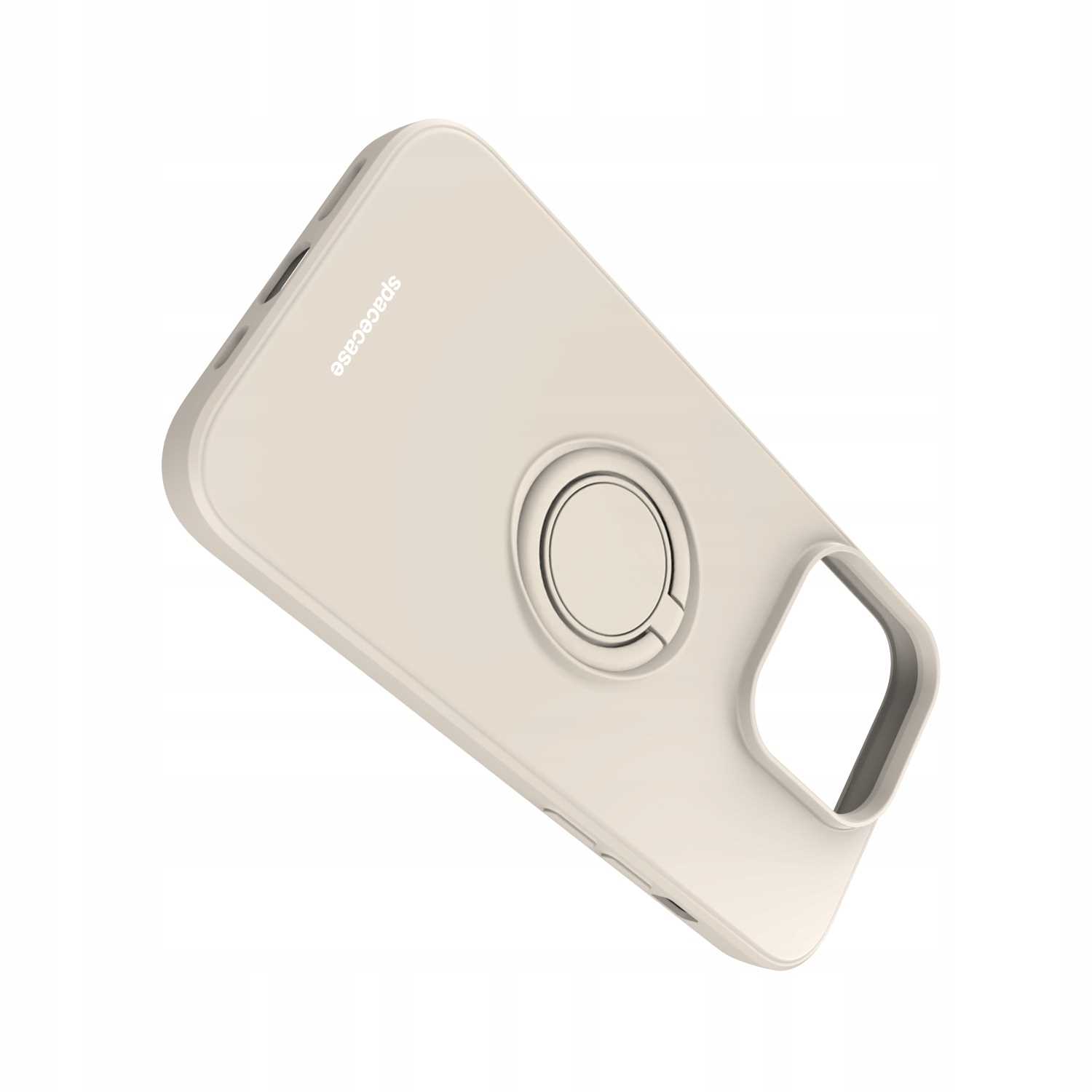 Spacecase Silicone Ring iPhone 14 Pro bone