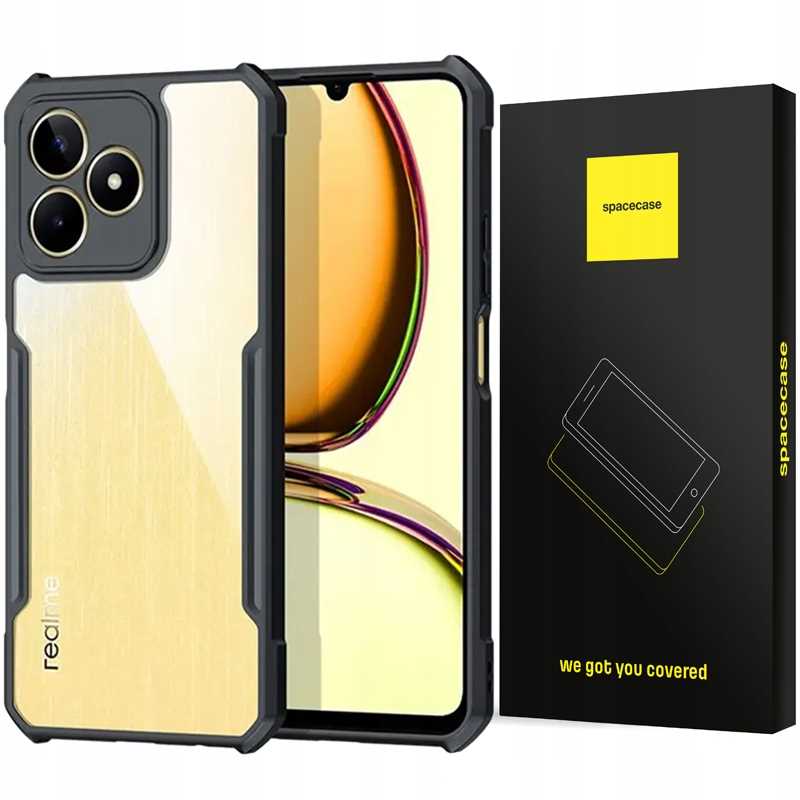 Spacecase Beetle Realme C51 / C53 Black