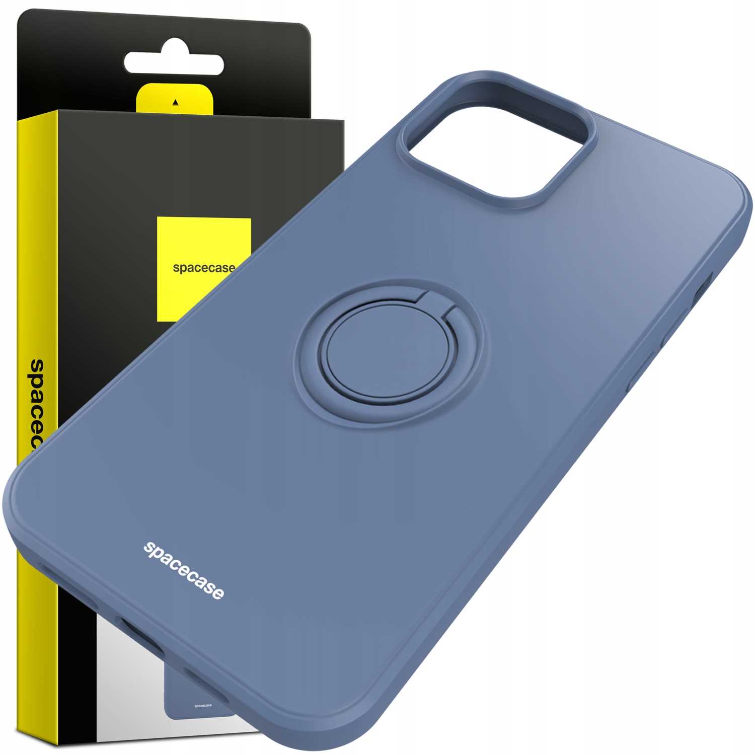 Spacecase Silicone Ring iPhone 13 Pro Max blue