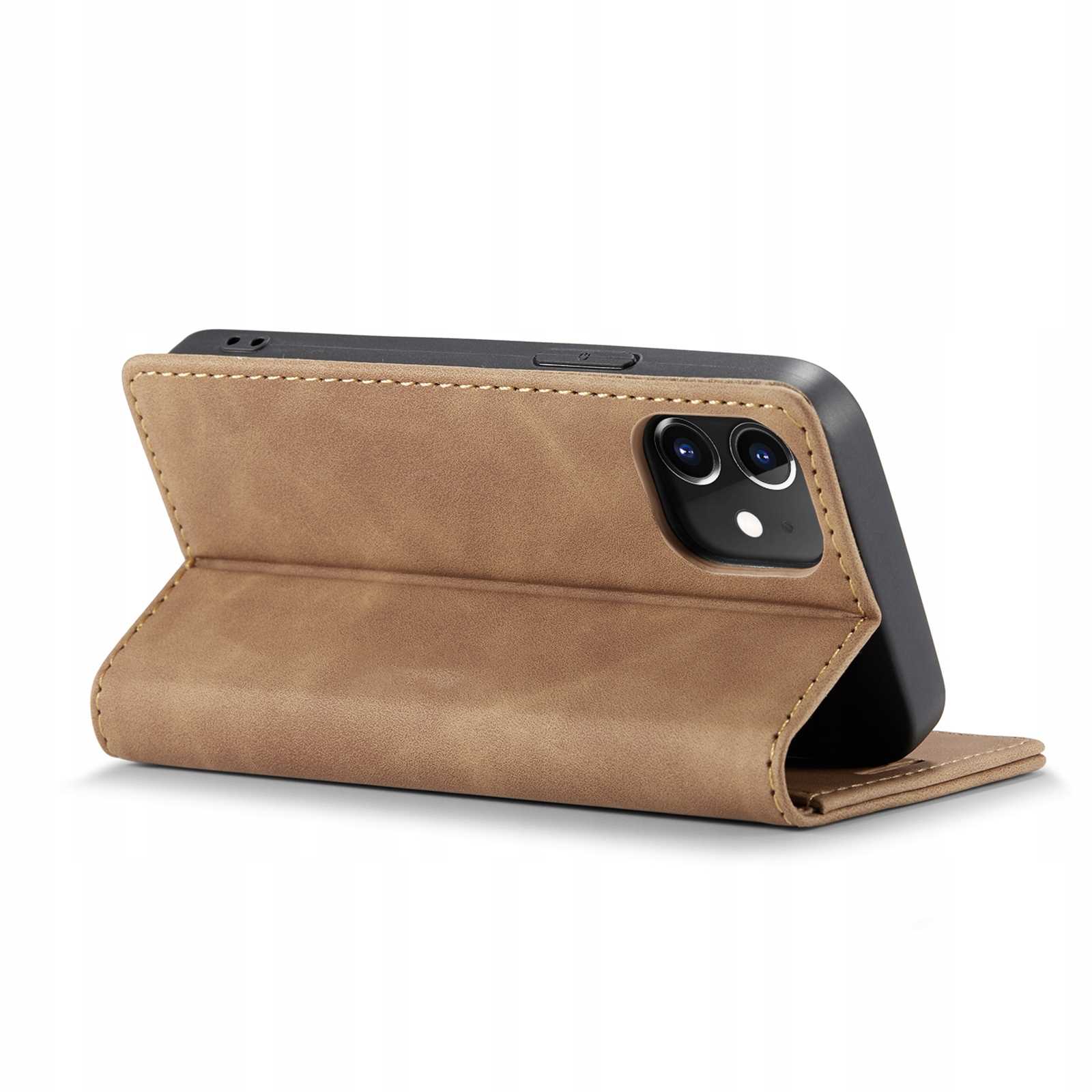Spacecase Wallet iPhone 12/12 Pro light brown