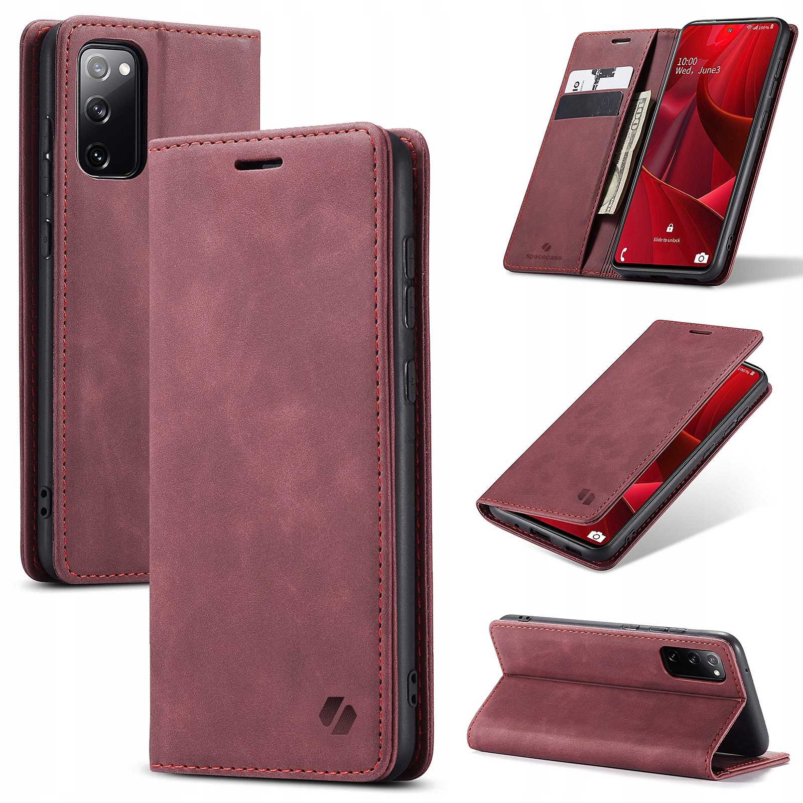 Spacecase Wallet Galaxy S20 Fe Red