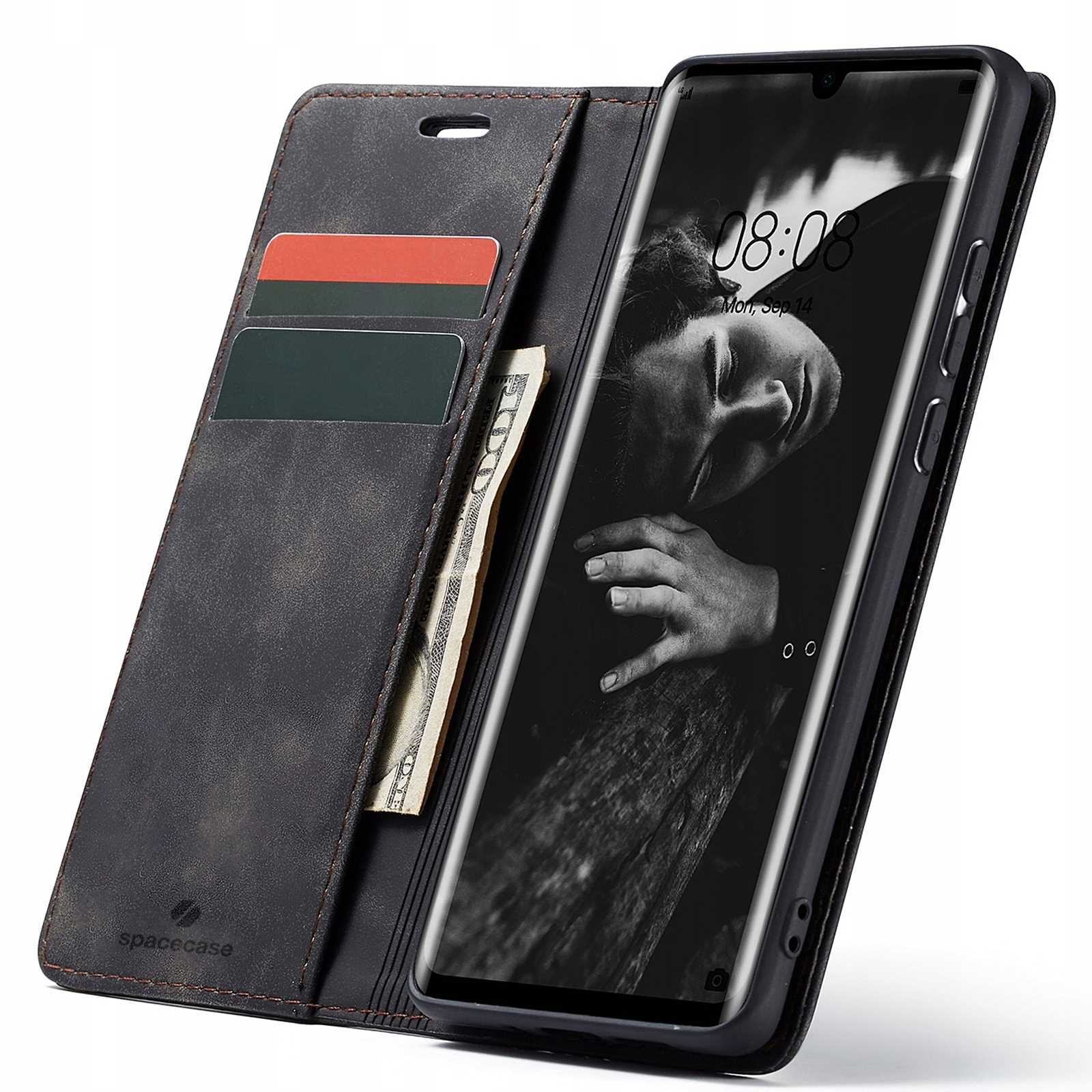 Spacecase Wallet Huawei P30 Pro Black