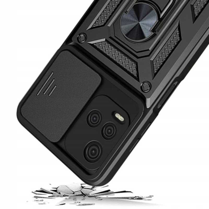 Spacecase Camring Vivo Y21S Black