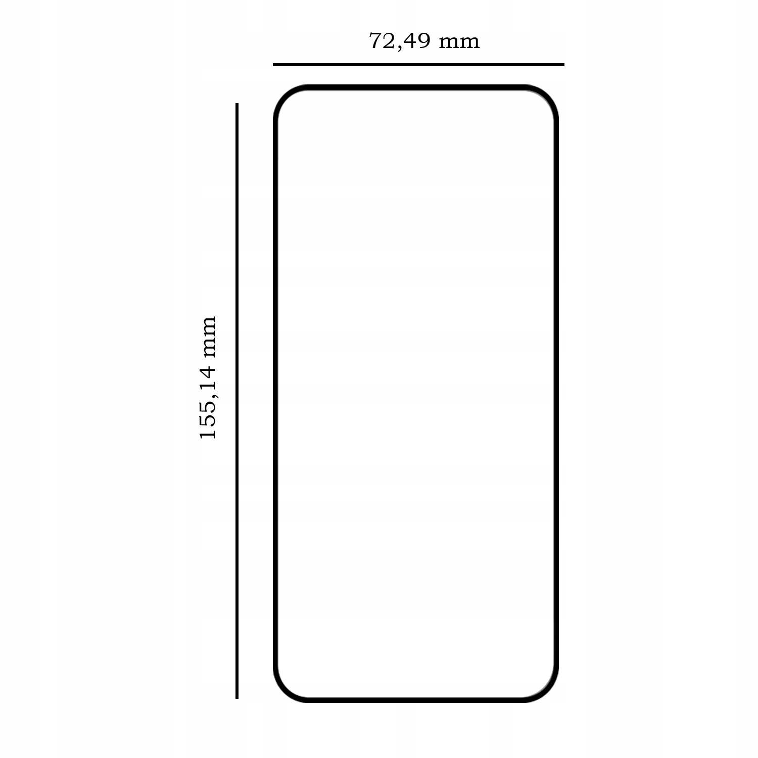 Spacecase Full Cover Glass Galaxy S24+/S25+