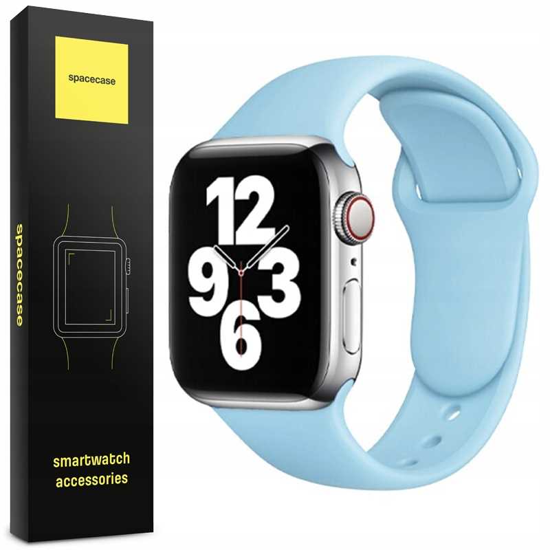 Spacecase Silicone Band AW 38/40/41 light blue