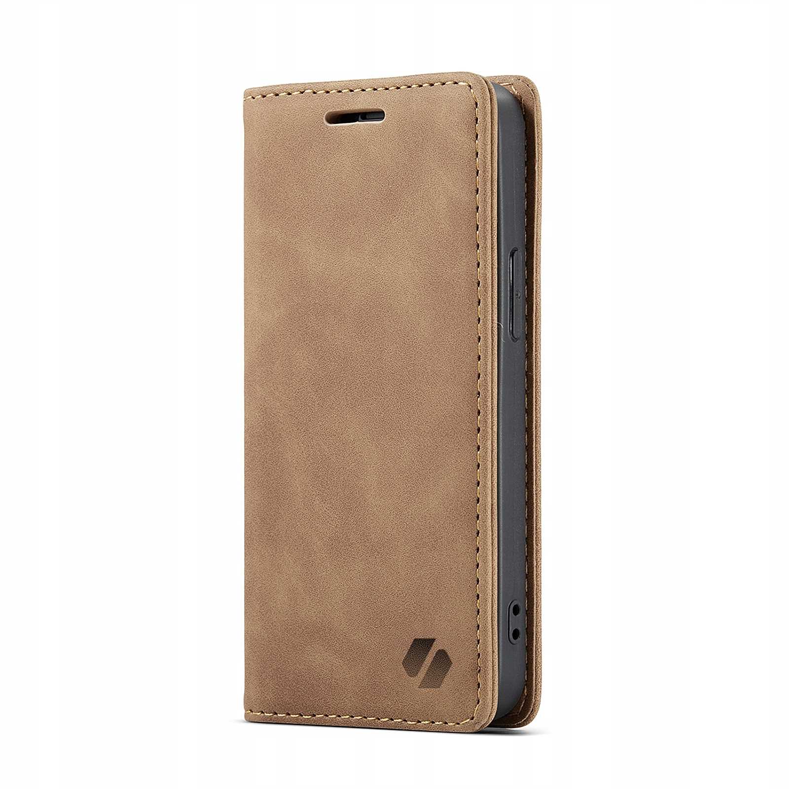 Spacecase Wallet iPhone 12 Mini light brown
