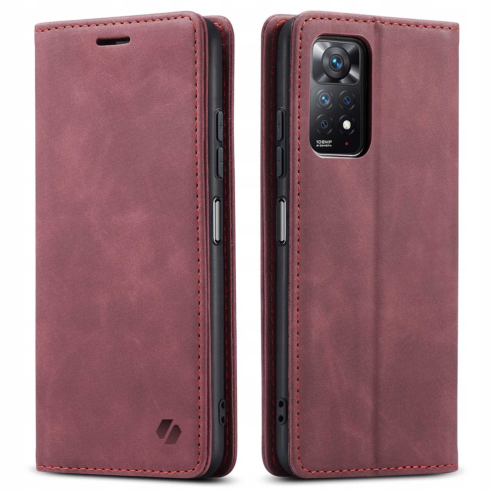 Spacecase Wallet Redmi Note 11 Pro 5G Red