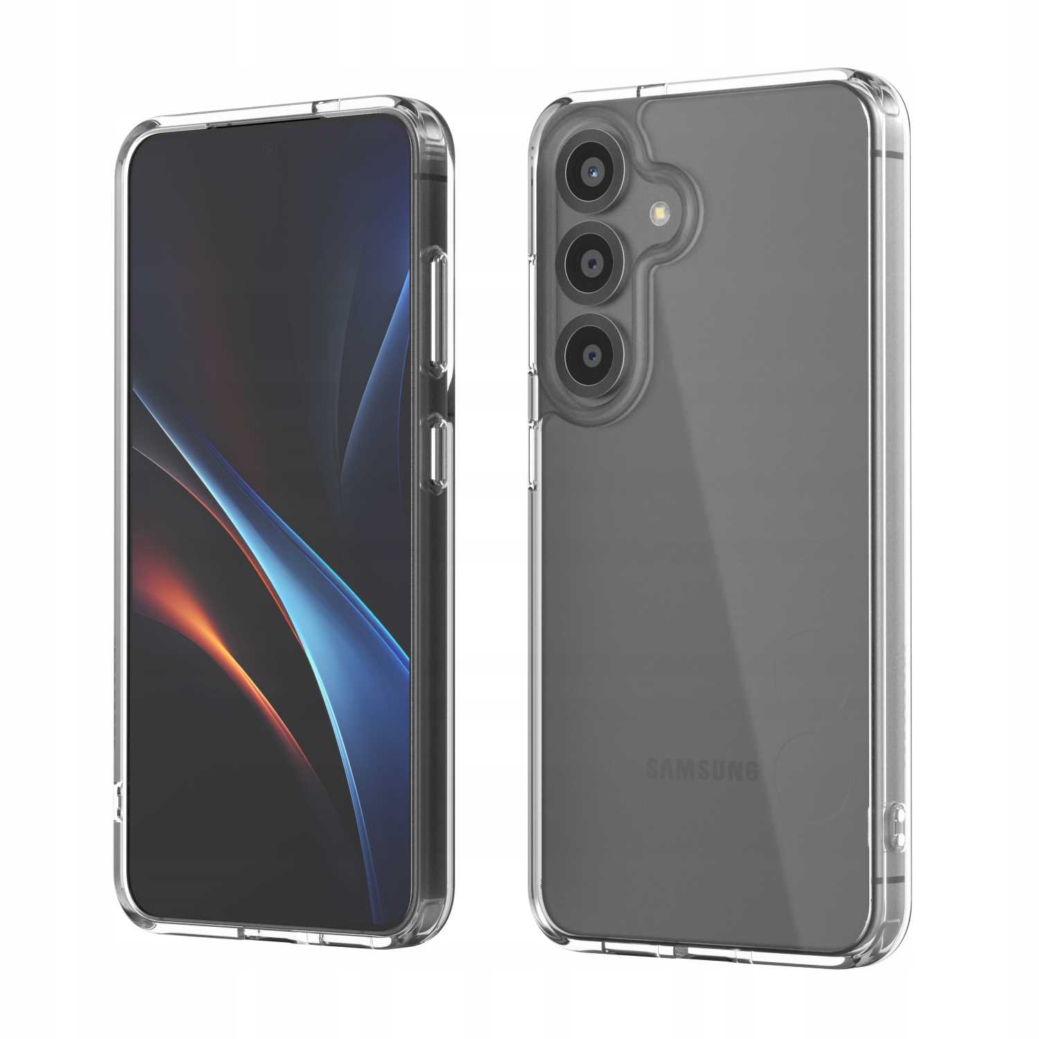 Spacecase Clear Hybrid Case Galaxy S25