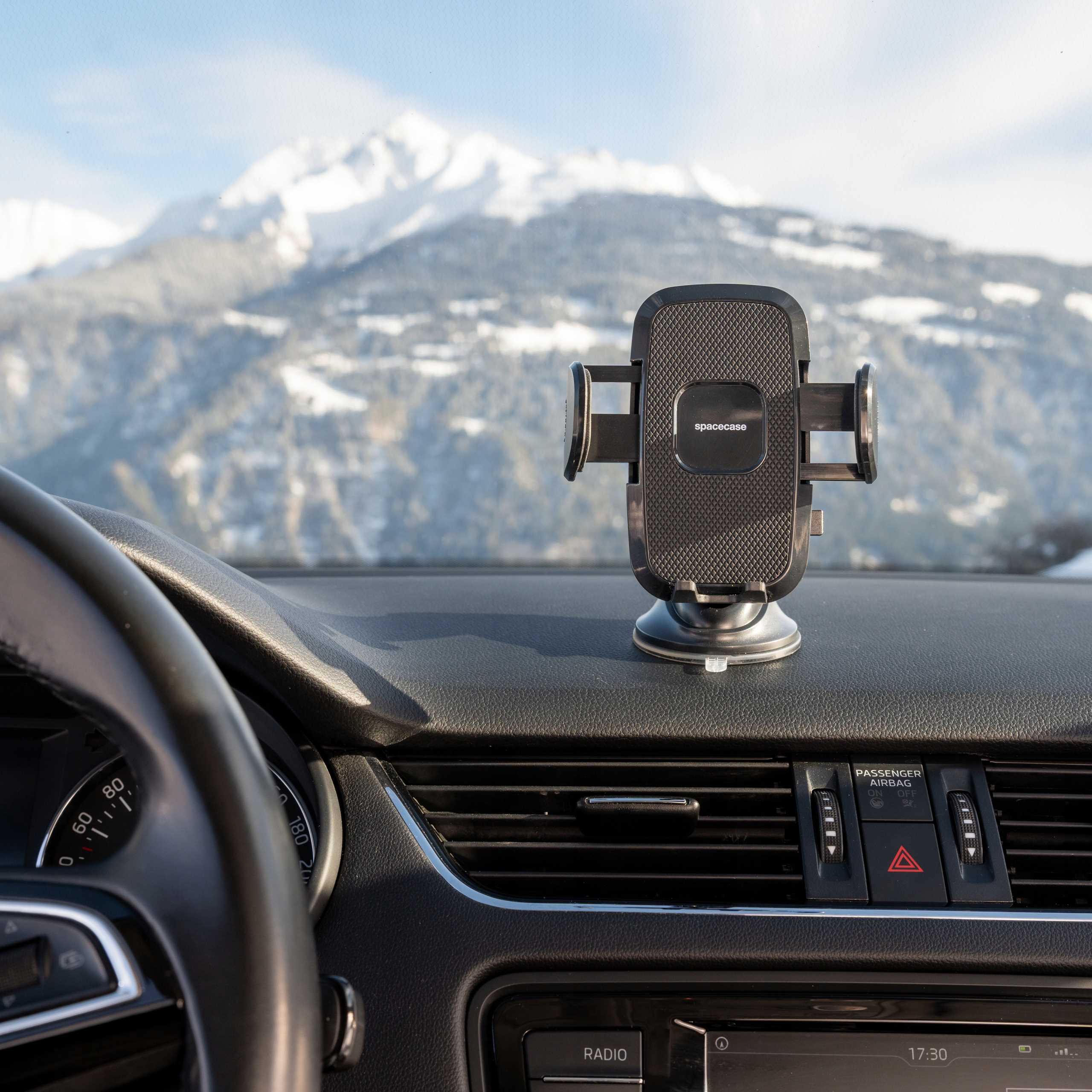 Spacecase Car Holder Sc17 Universal Dash/Windshield Black