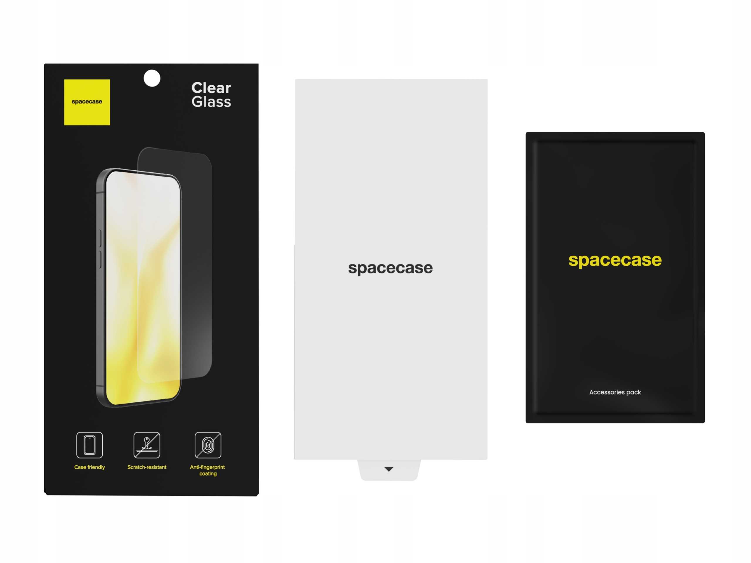 Spacecase Clear Glass 2.5D Galaxy A56 5G