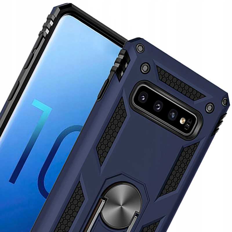 Spacecase Ring Nx Galaxy S10+ Niebieski