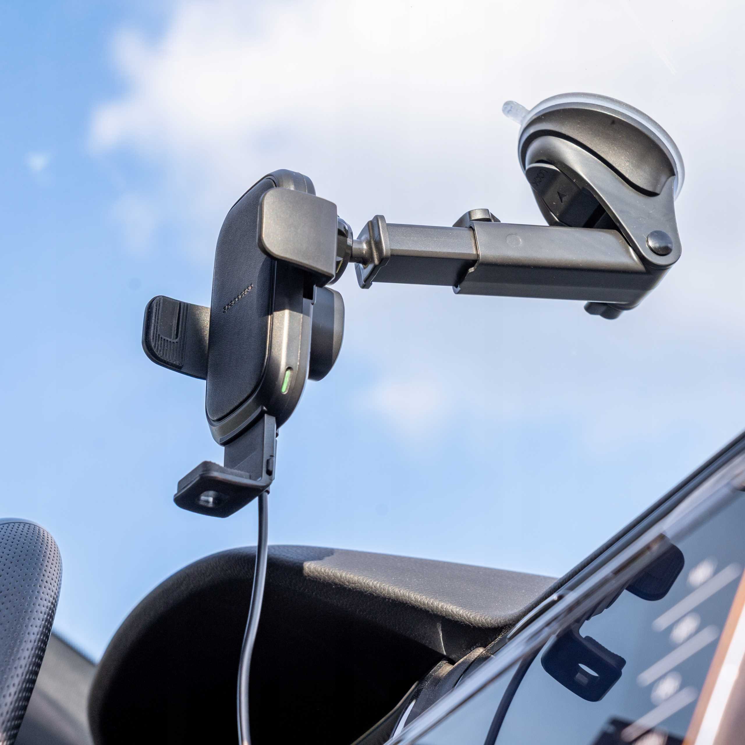 Spacecase Car Holder Dash/Windshield Wireless Charge WM7B