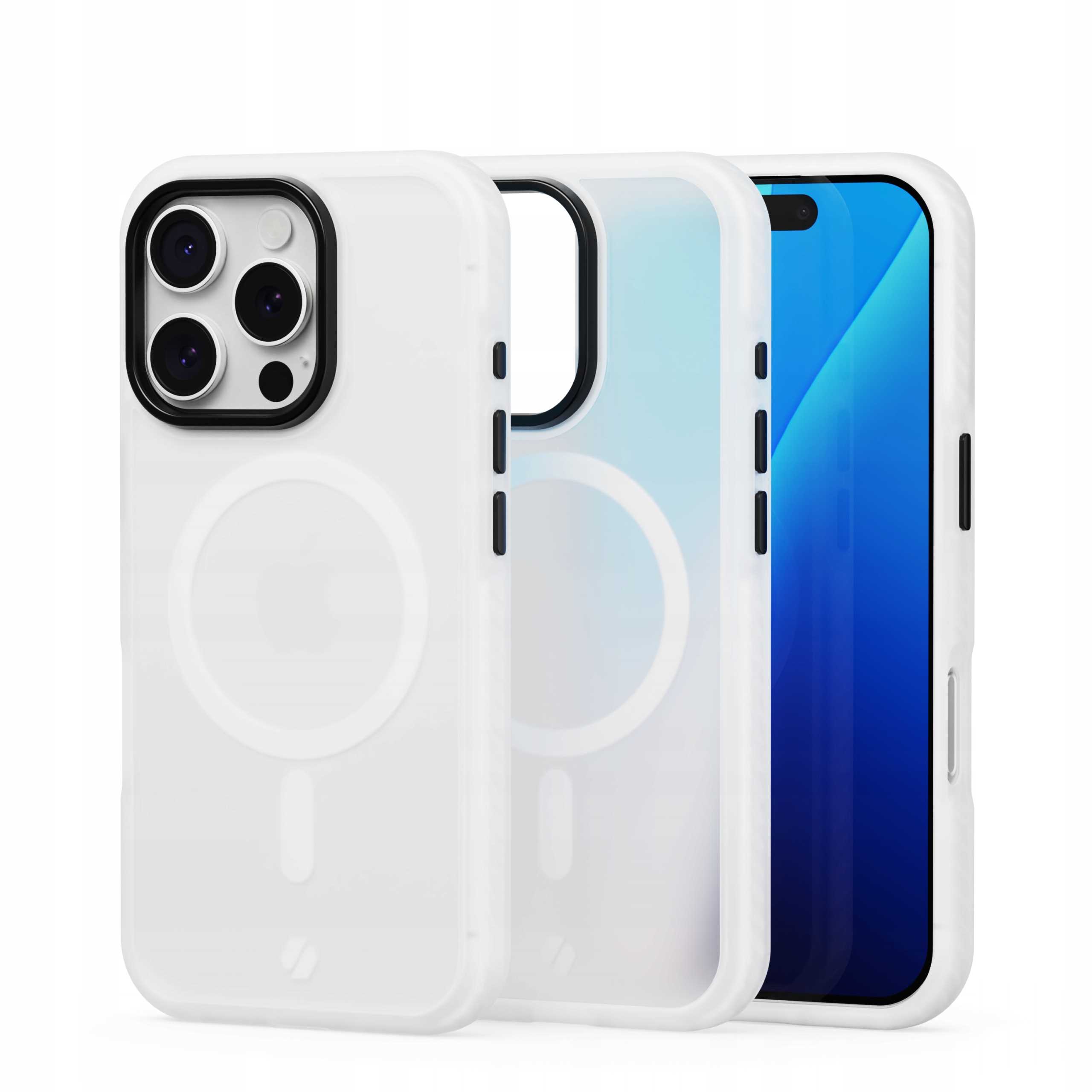 Spacecase Hybrid Fusion Mag iPhone 16 Pro clear