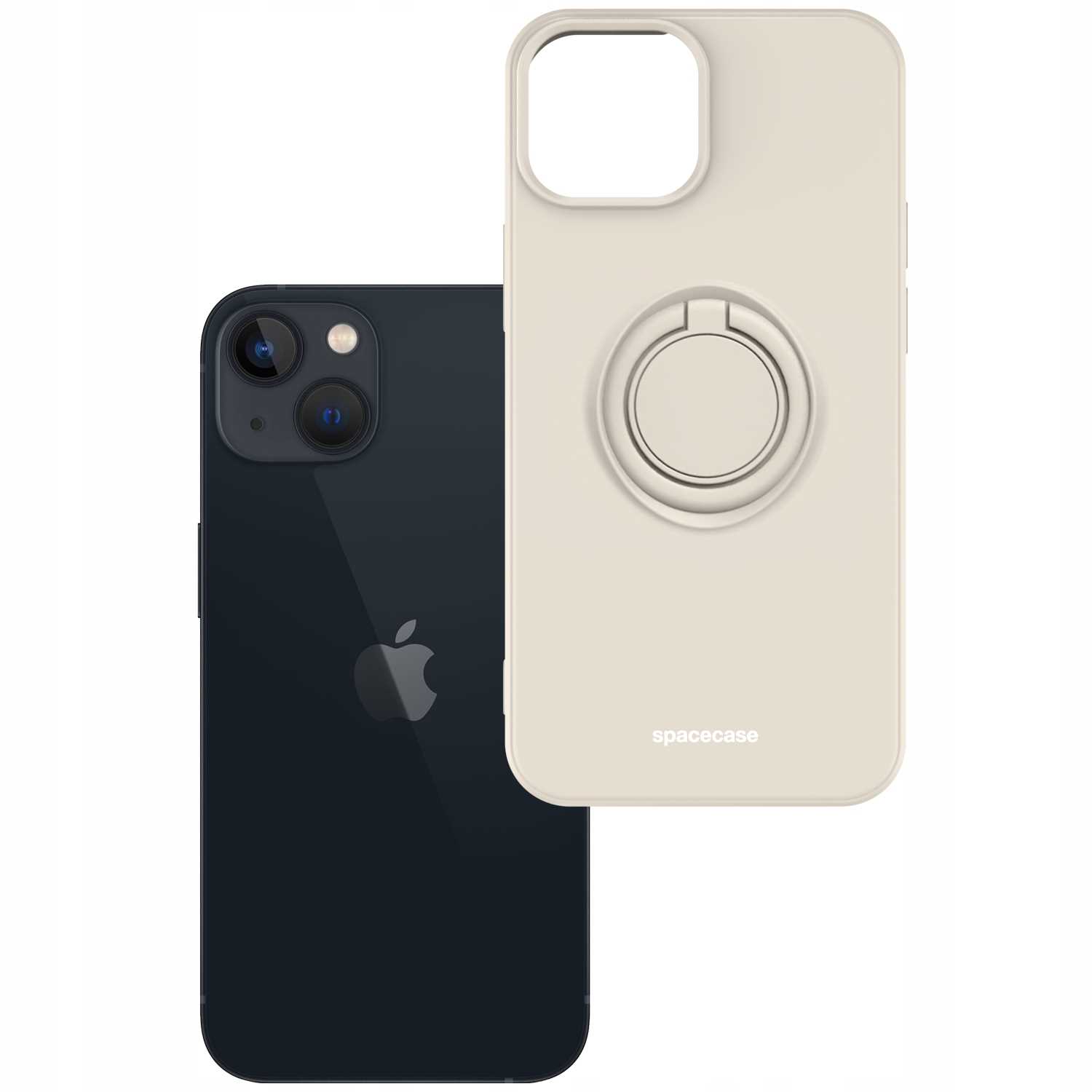 Spacecase Silicone Ring iPhone 13 Mini bone