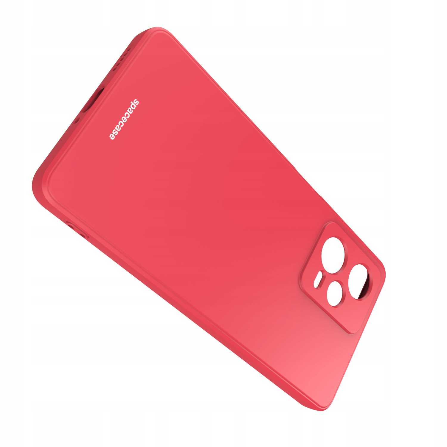 Spacecase Silicone Case Redmi Note 12 Pro 5G Red