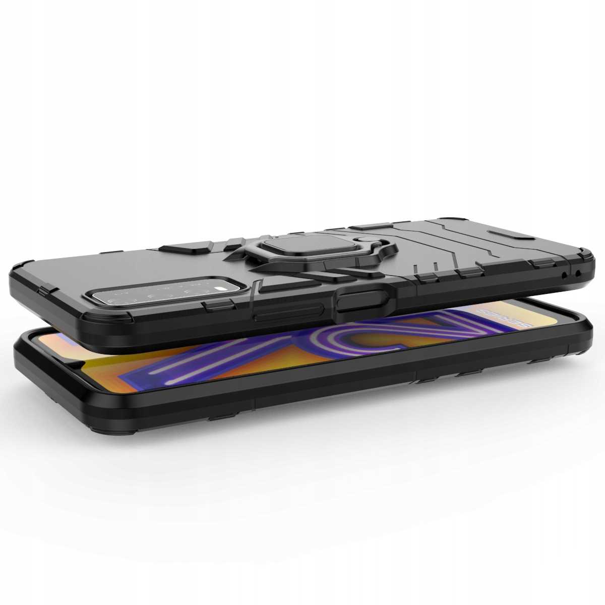 Spacecase X-Ring Vivo Y11S/Y20S Czarny