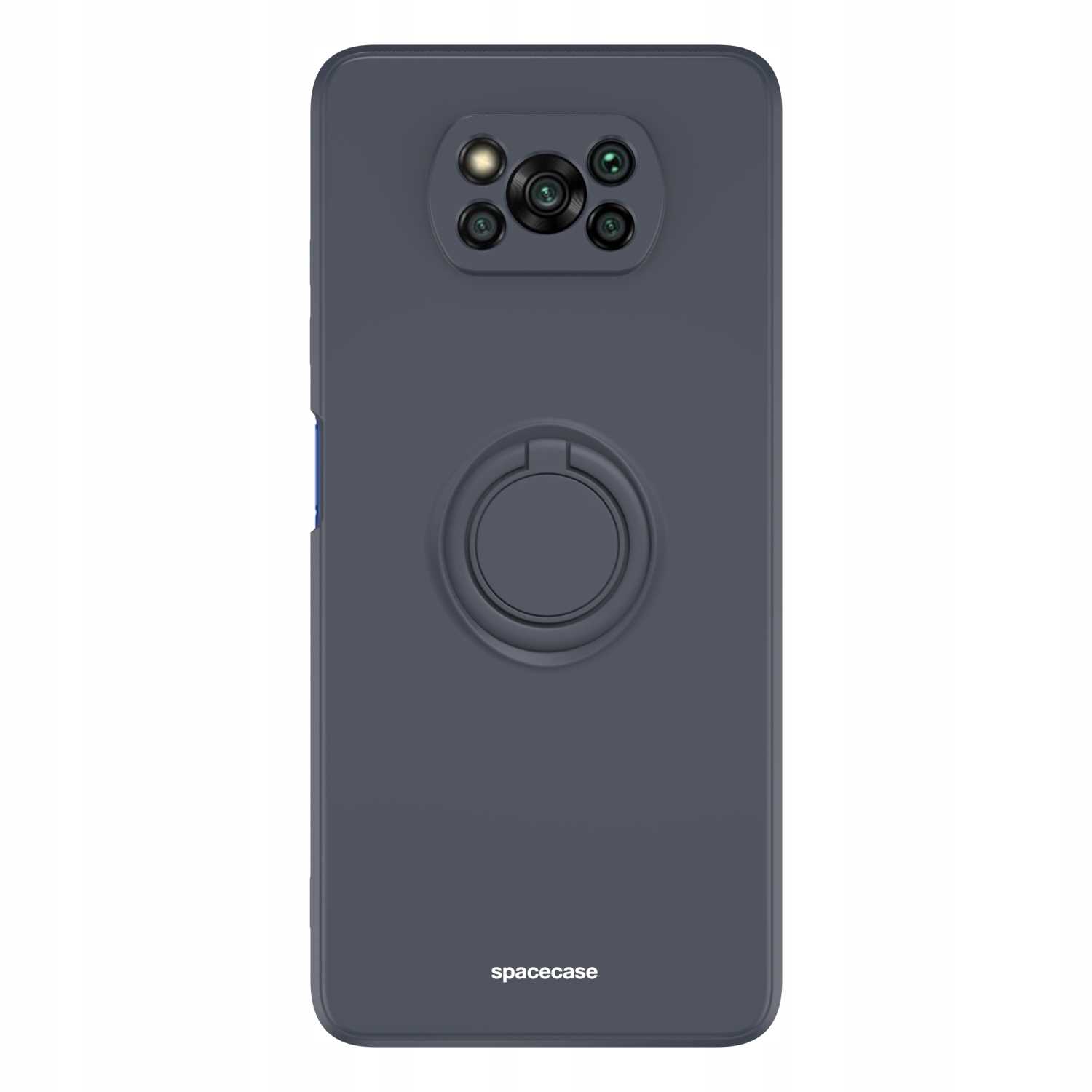 Spacecase Silicone Ring Poco X3 Pro/NFC black