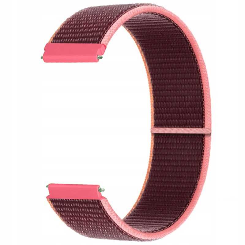 Spacecase Nylon Strap 20Mm Purple/Pink