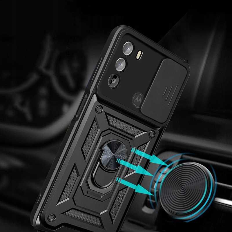 Spacecase Camring Moto G71 5G black