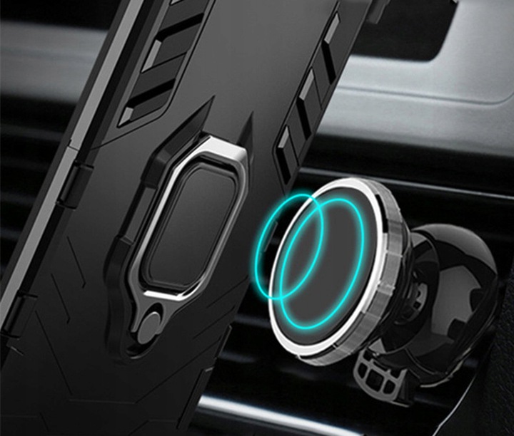 Spacecase X-Ring Galaxy S8 Czarny