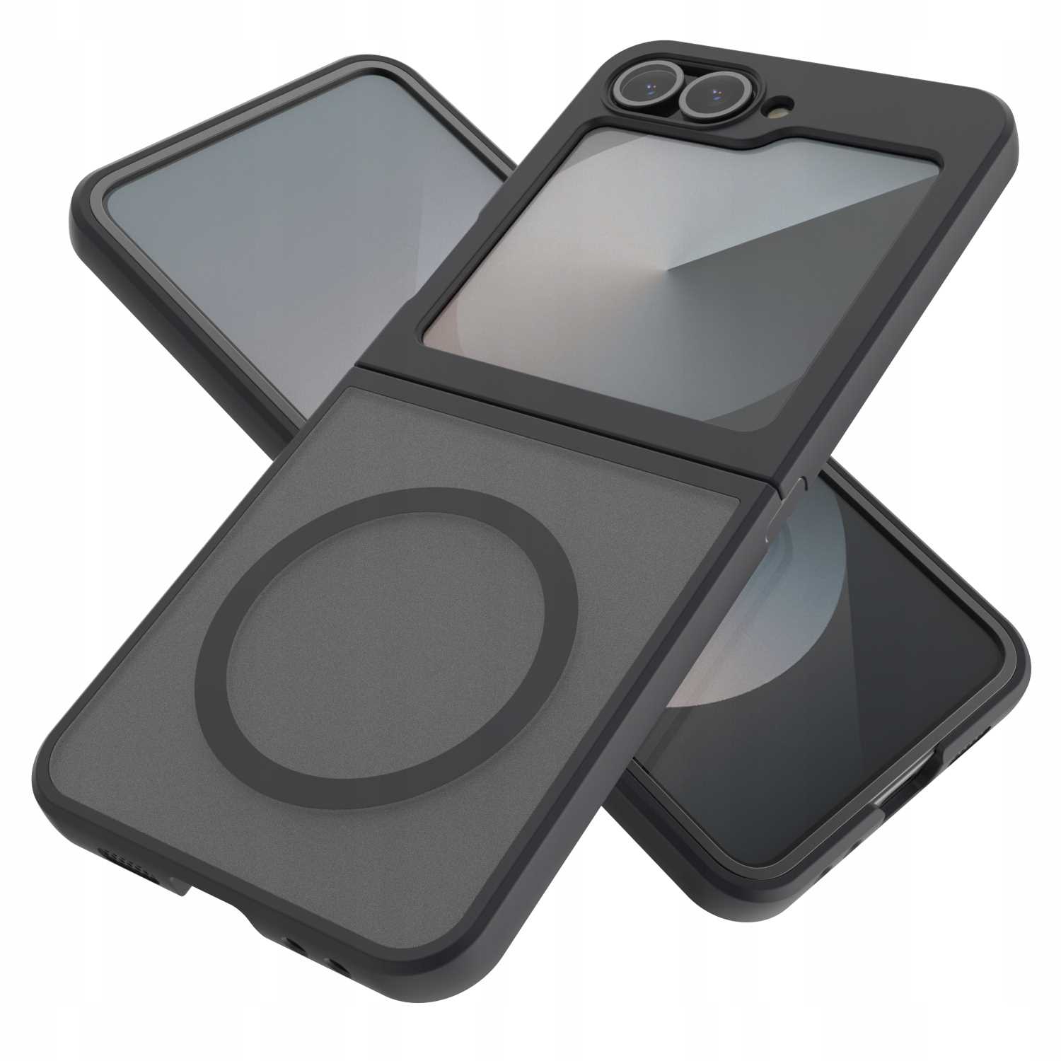 Spacecase Hybrid Mag Galaxy Z Flip 6 Black