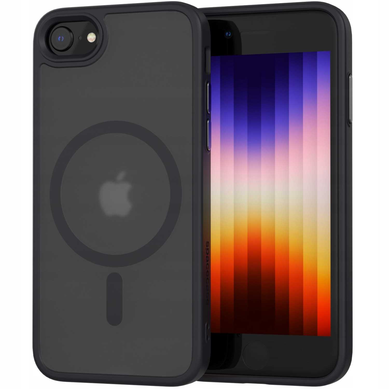 Spacecase Hybrid Mag Iphone 7/8/Se Black