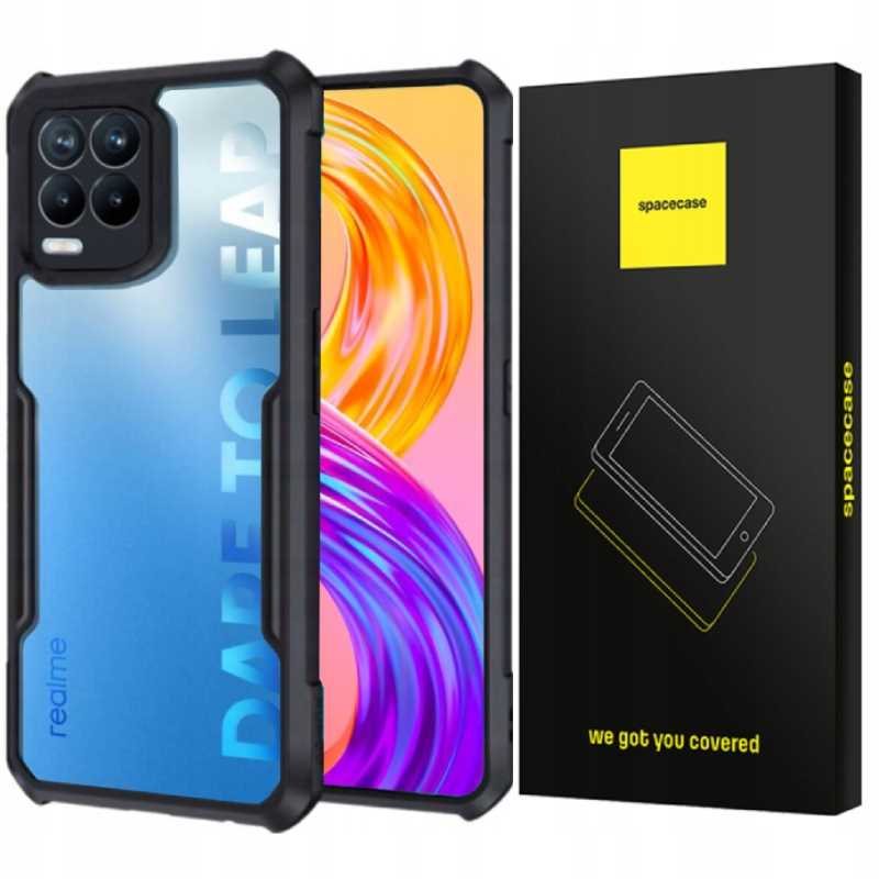 Spacecase Beetle Realme 8/8 Pro Czarny