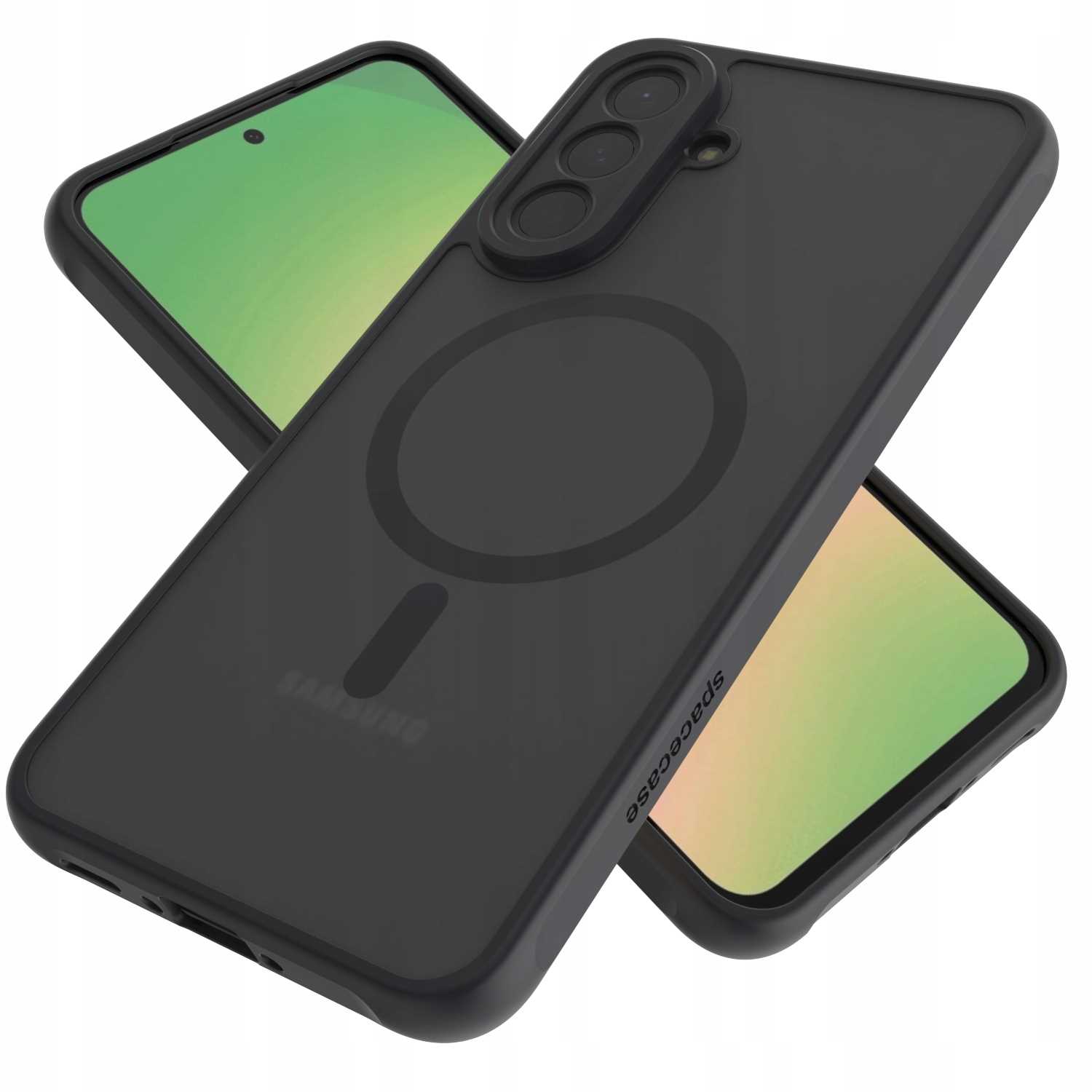 Spacecase Hybrid Mag Galaxy A56 5G black