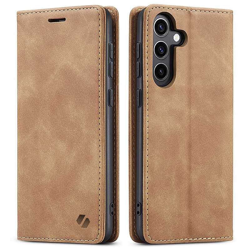 Spacecase Wallet Galaxy S25+ Light Brown