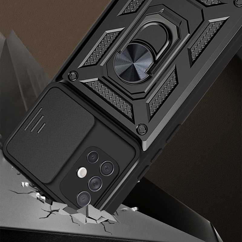 Spacecase Camring Galaxy A51 Black