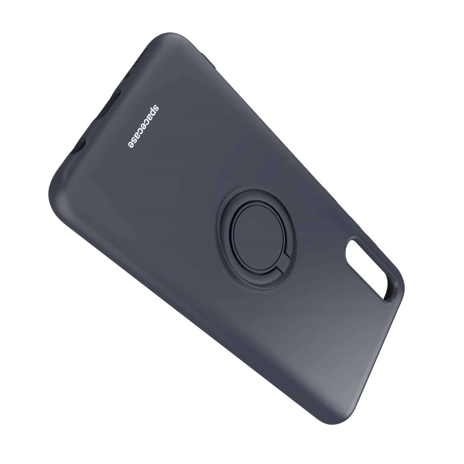 Spacecase Silicone Ring Galaxy A70 Black