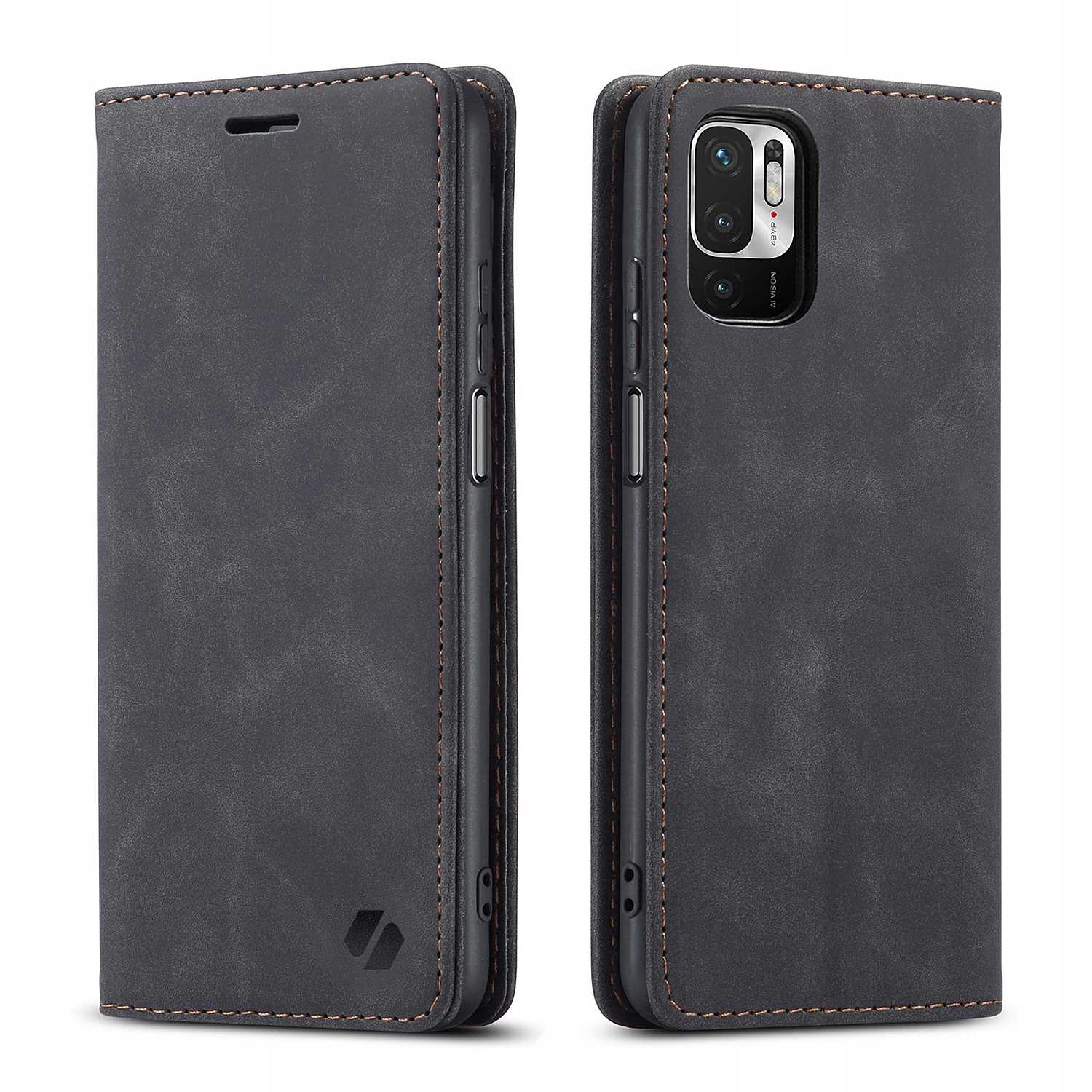 Spacecase Wallet Poco M3 Pro/Redmi Note 10 5G Black