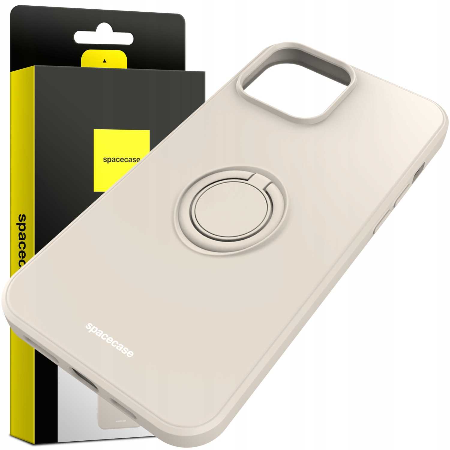 Spacecase Silicone Ring iPhone 13 Pro Max bone