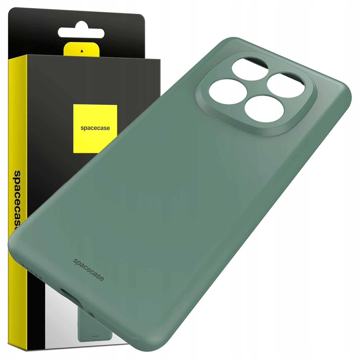 Spacecase Silicone Case 3.0 Redmi Note 14 Pro+ 5G green