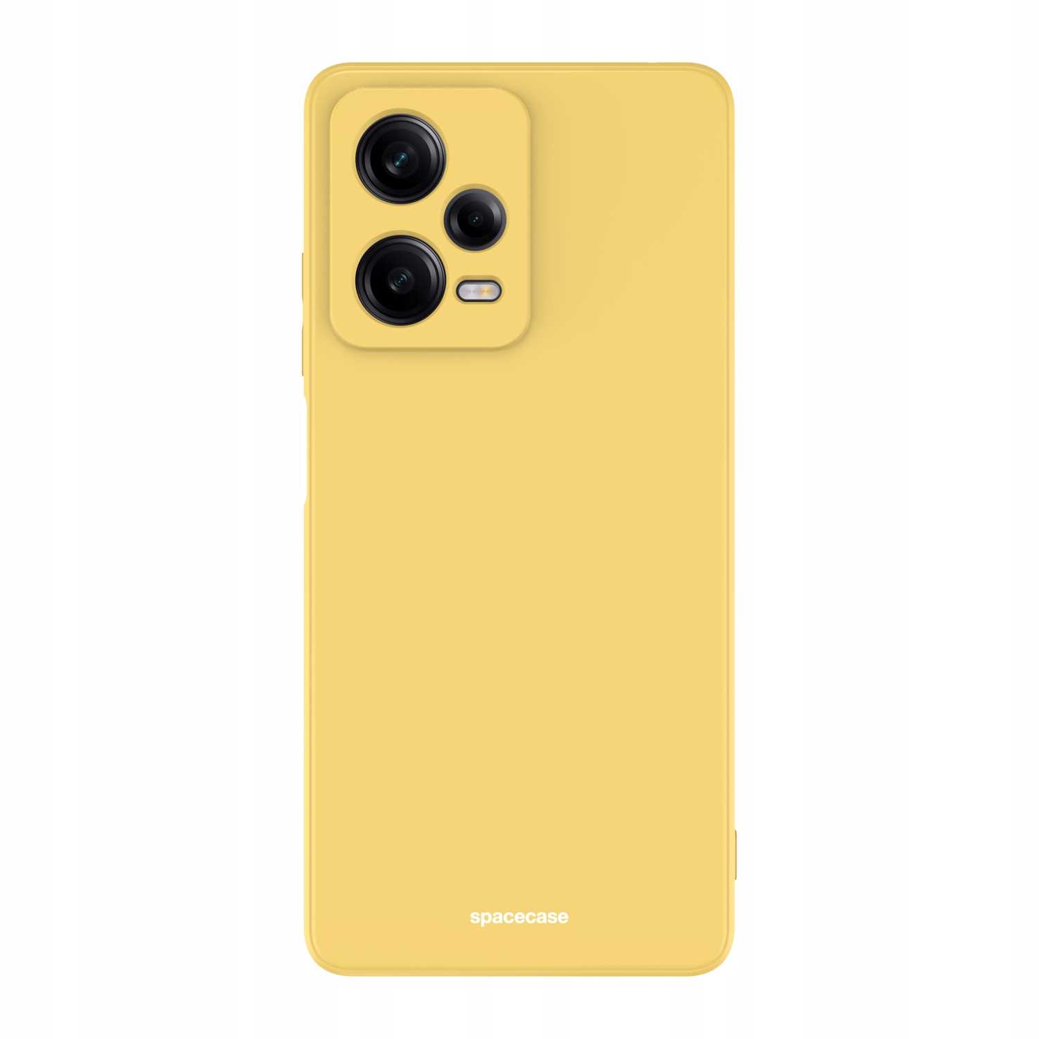 Spacecase Silicone Case Redmi Note 12 Pro 5G yellow